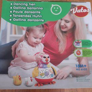 Infant Toddler rolling dancing hen